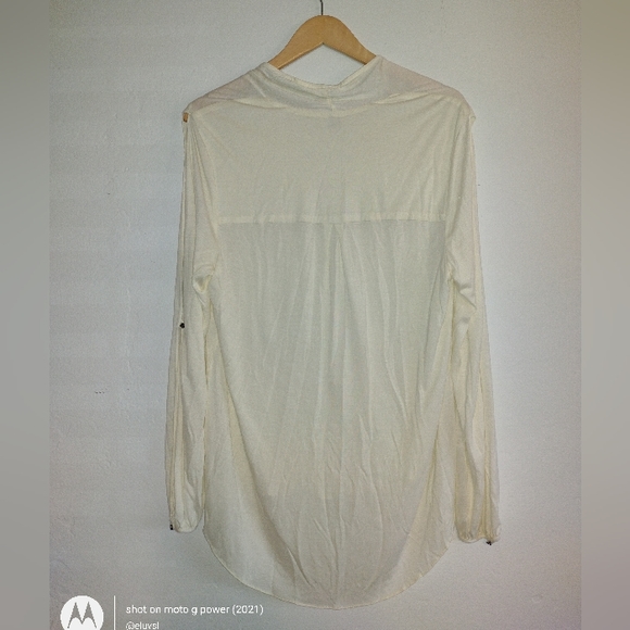 #24 Haute Hippie Ivory Modal Top - Picture 6 of 10